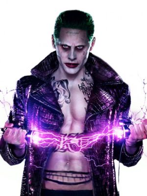 Suicide Squad Jared Leto Joker Leather Coat