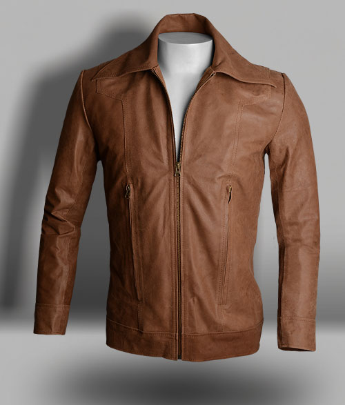 Wolverine Brown Leather Jacket