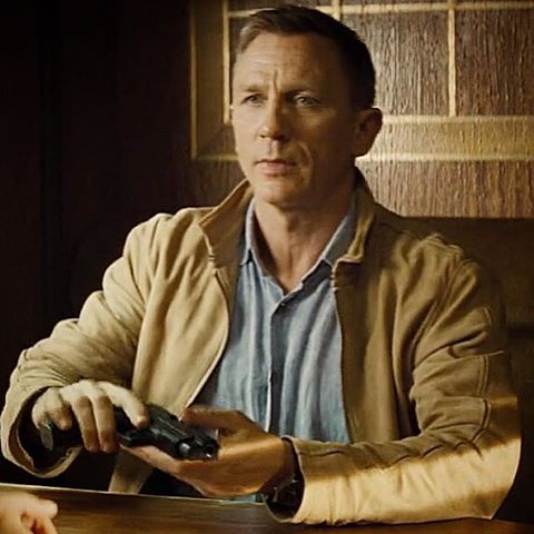 Daniel Craig James Bond Morocco Suede Spectre Jacket-0
