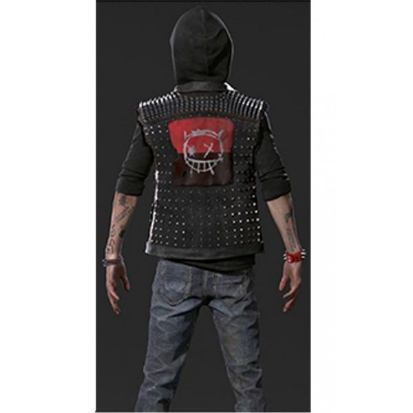 Black Leather Vest From Watch Dogs 2