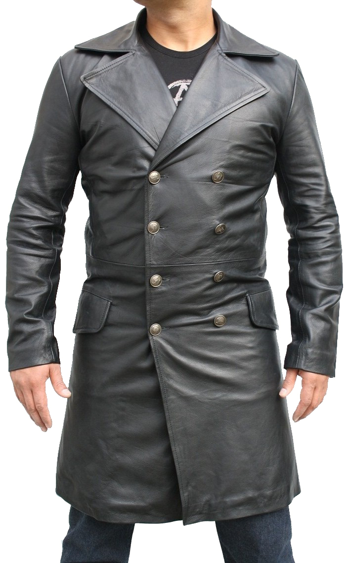 Sweeney Todd Long Johnny Depp Leather Coat - J4Jacket