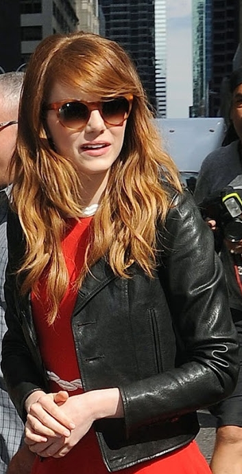 Emma Stone Black Jacket