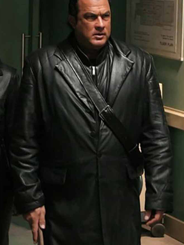 Steven Seagal Leather Coat