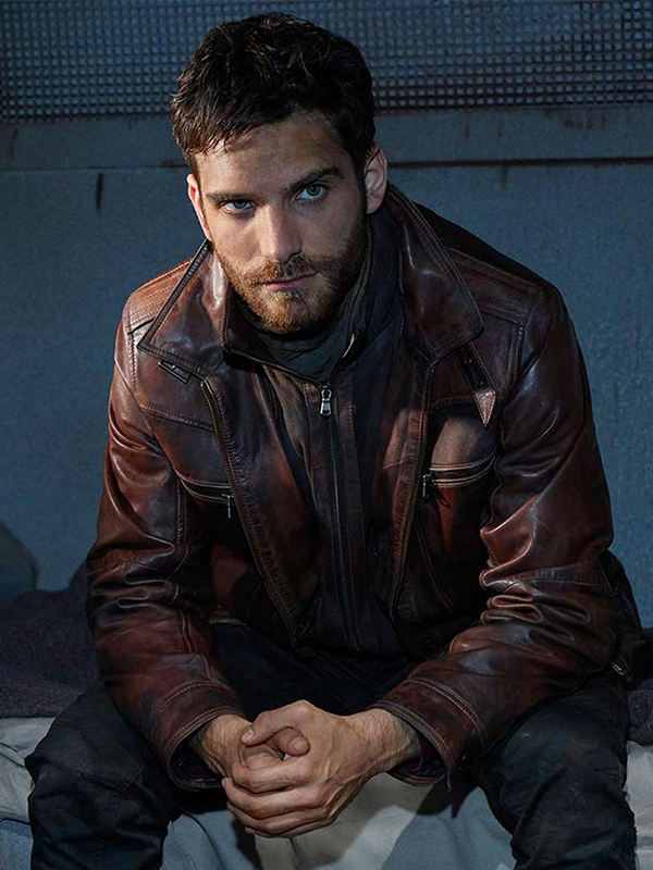 Deke Shaw Agents of Shield Brown Leather Jacket