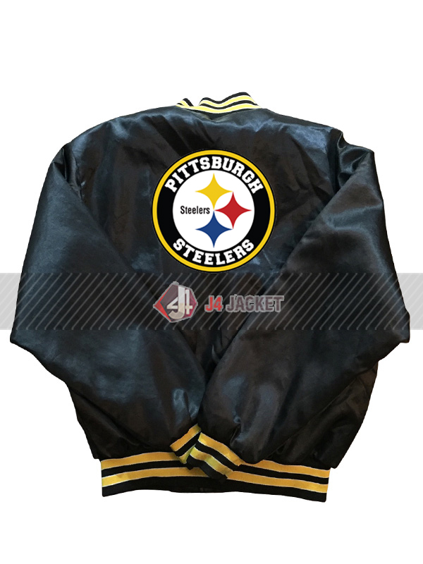 Vintage Steelers Bomber Jacket