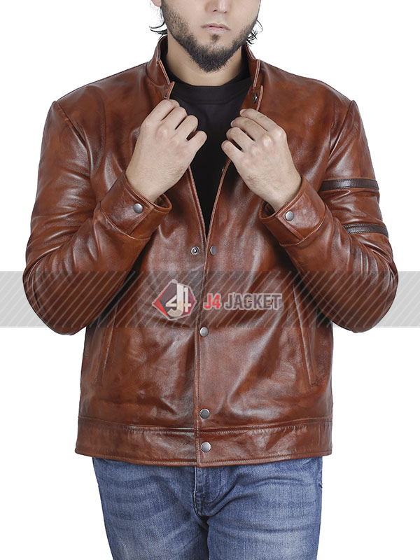 Fast and Furious Vin Diesel Brown Leather Jacket