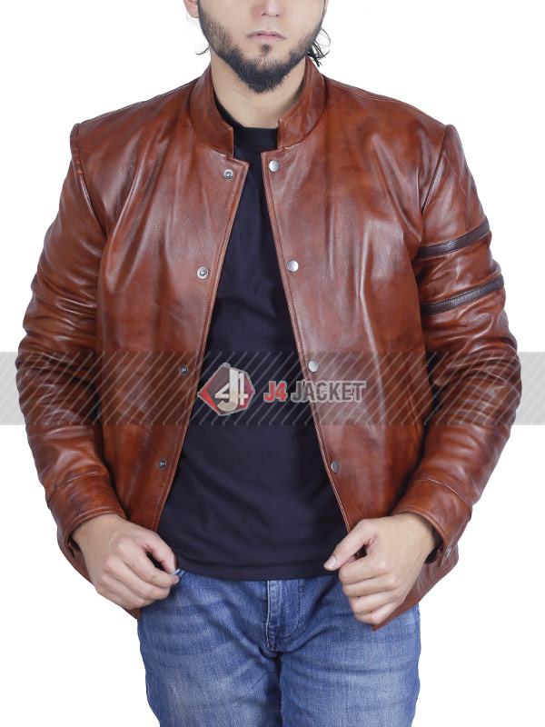 Fast & Furious Vin Diesel Brown Leather Jacket