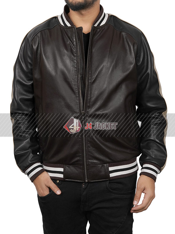 TV Series Elite Omar Shanaa Leather Jacket