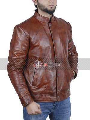 Fast and Furious Vin Diesel Brown Leather Jacket