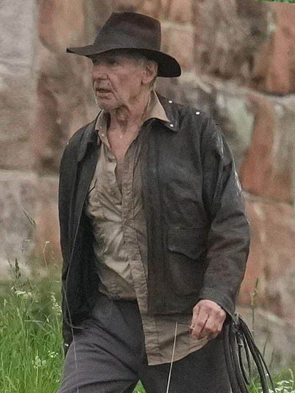 Indiana Jones 5 Harrison Ford Brown Jacket