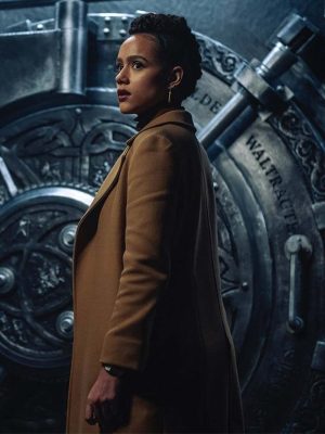Army of Thieves Gwendoline Brown Trench Coat