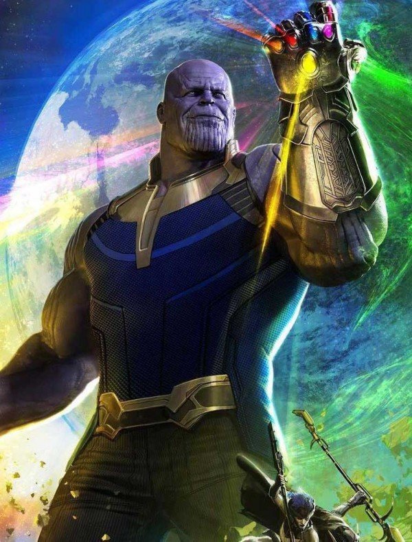 Avengers Infinity War 2018 Thanos Costume Vest