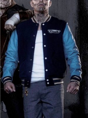 Jay Hernandez Suicide Squad 2016 El Diablo Wool Varsity Jacket