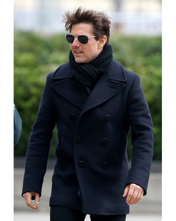 Tom Cruise Mission Impossible 6 Ethan Hunt Wool Coat