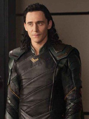 Tom Hiddleston Avengers Infinity War Loki Leather Jacket