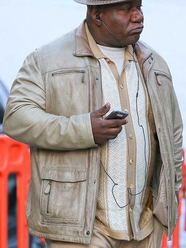Mission Impossible 6 Fallout Luther Stickell Brown Leather Jacket