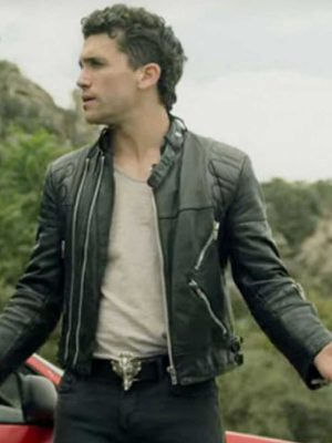 Jaime Lorente Biker Jacket