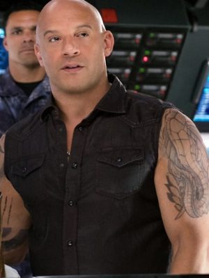 Vin Diesel XXX Return of Xander Cage 2017 Black Cotton Vest