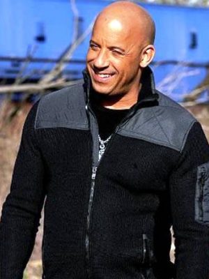 Vin Diesel XXX Return of Xander Cage Black and Gray Cotton Jacket