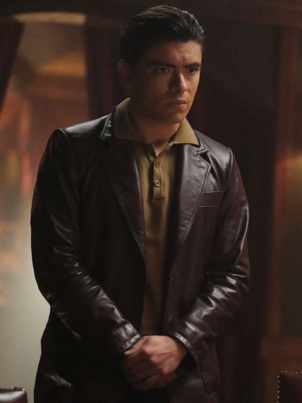Michael Consuelos Riverdale Season 5 Brown Leather Jacket