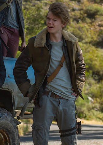 Newt Maze Runner The Death Cure 2018 Thomas Brodie Sangster Jacket