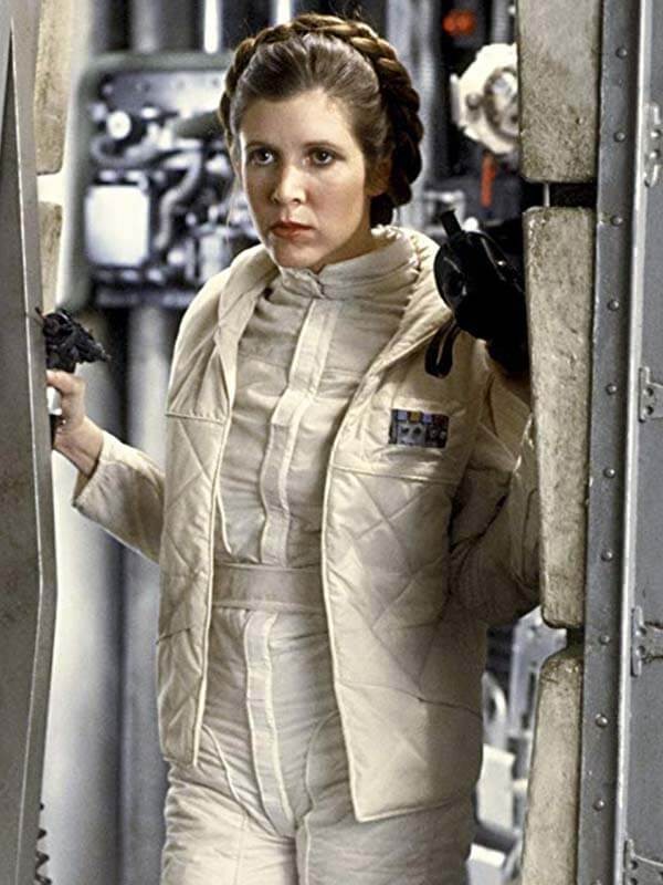 Star Wars the Empire Strikes Back Carrie Fisher Quilted Vest