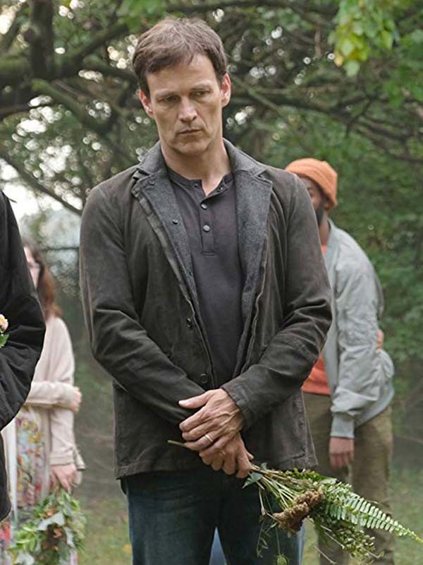 TV Series The Gifted Stephen Moyer Suede Leather Blazer