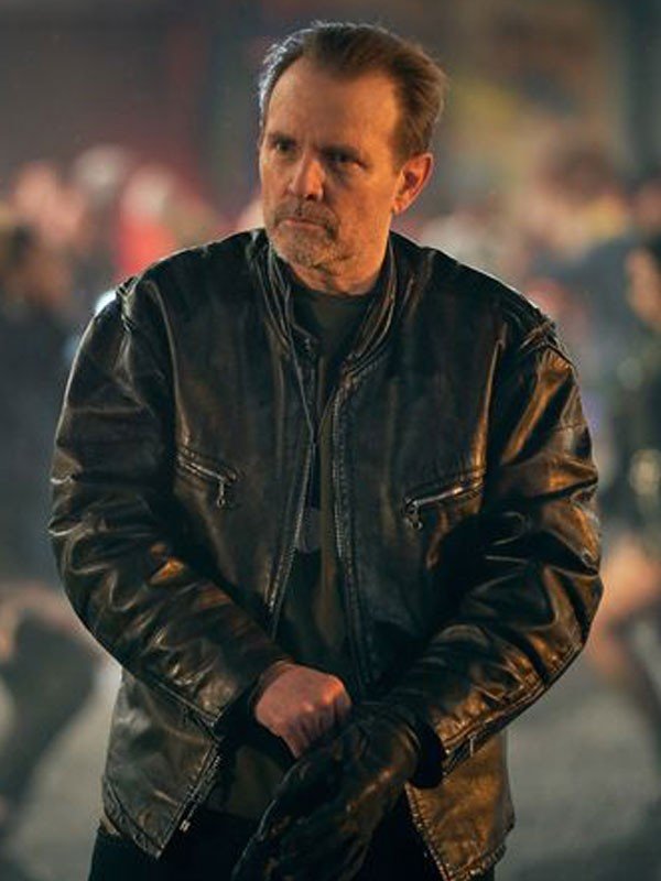 Roadkill Jim TV Series Curfew Season 01 Michael Biehn Leather Jacket