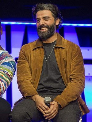 Oscar Isaac Star Wars the Rise of Skywalker Poe Dameron Suede Leather Jacket