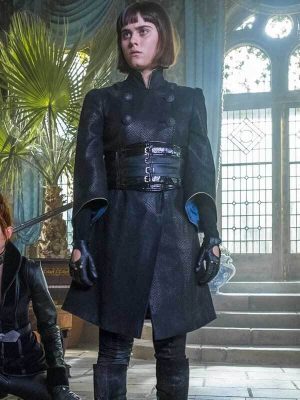 Tida Tv Series Into the Badlands Season 03 Ally Ioannides Trench Leather Coat