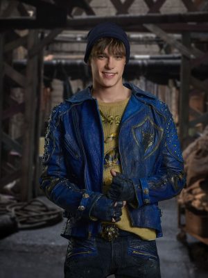 Mitchell Hope Descendants 2 Movie Ben Blue Leather Jacket