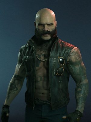 Brujah Clan Vampire The Masquerade Bloodlines 2 Leather Vest