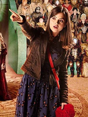 Clara Tv Series The Rings of Akhaten Jenna Coleman Leather Jacket