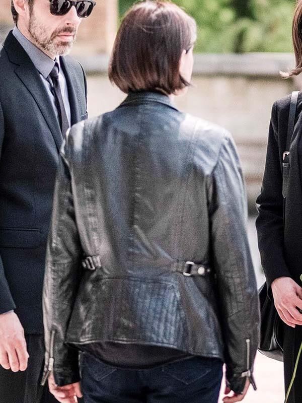 Inspektorica Kalic Success Marija Skaricic Black Leather Jacket