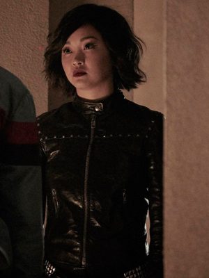 Saya Kuroki Tv Series Deadly Class Season 01 Lana Condor Leather Jacket