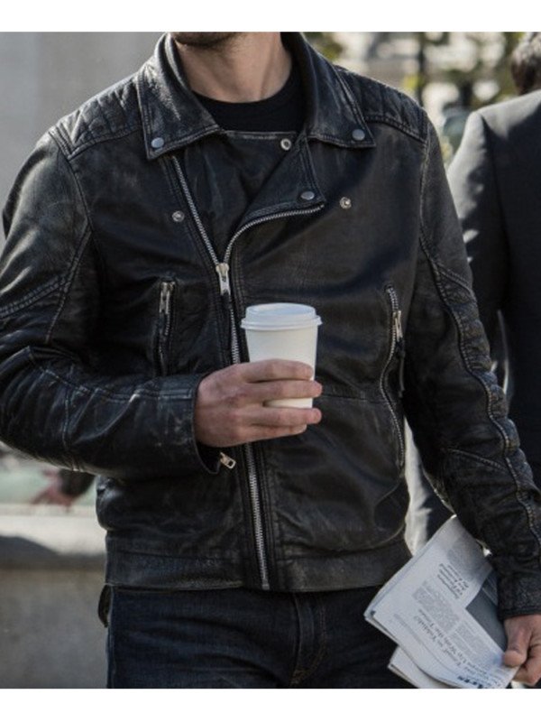 Taylor Kitsch Tv Series American Assassin The Ghost Leather Jacket