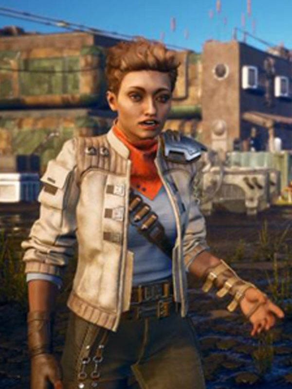 The Outer Worlds Ellie Leather Jacket