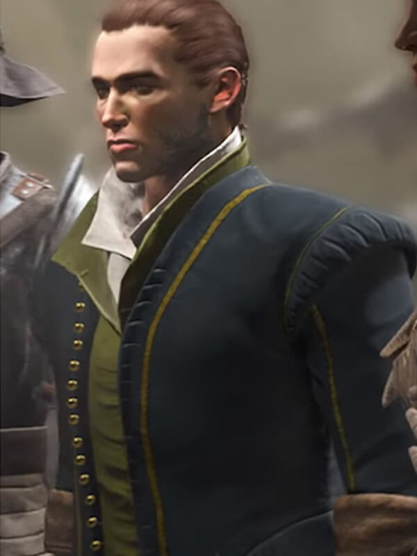 Video Game Greedfall Blue and Green Jacket