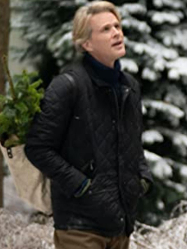 Cary Elwes A Castle for Christmas 2021 Myles Quilted Jacket