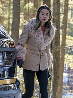 Jamie Chung Tv Series Dexter New Blood Molly Shearling Jacket