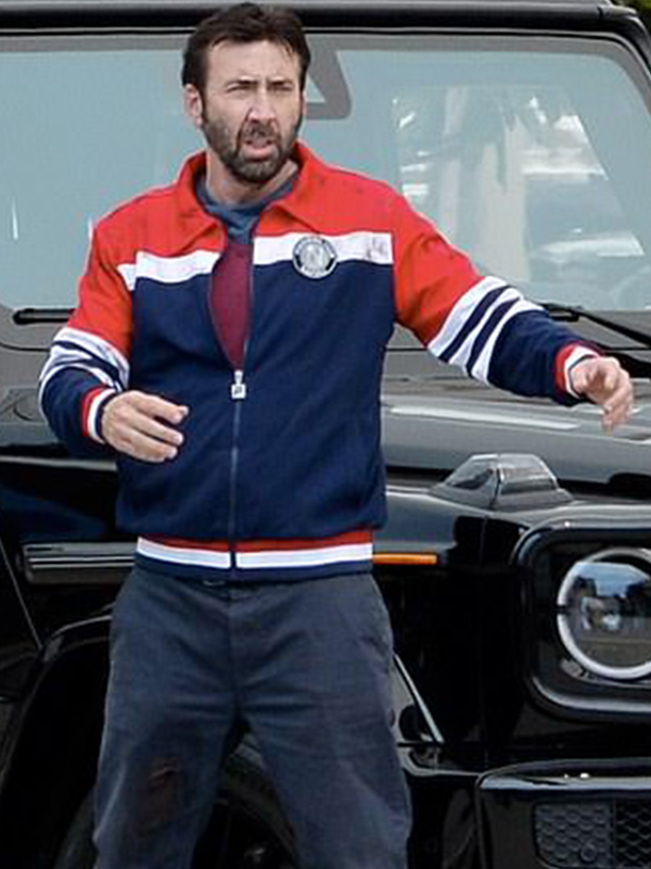 Nicolas Cage The Unbearable Weight of Massive Talent Varsity Jacket