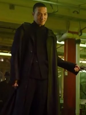 Takehiro Hira Snake Eyes G I Joe Origins (2021) Kenta Black Trench Coat