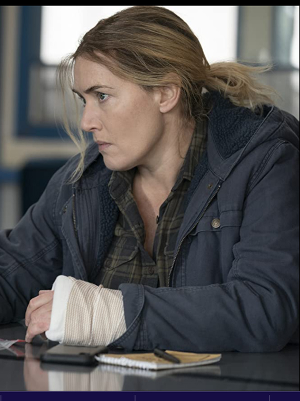 Kate Winslet Tv Series Mare of Easttown Mare Sheehan Hooded Jacket