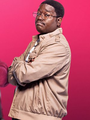 Lil Rel Howery Bad Trip 2021 Malone Bud White Jacket