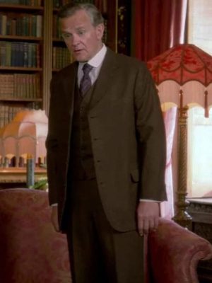 Downton Abbey: A New Era Robert Crawley Brown Blazer