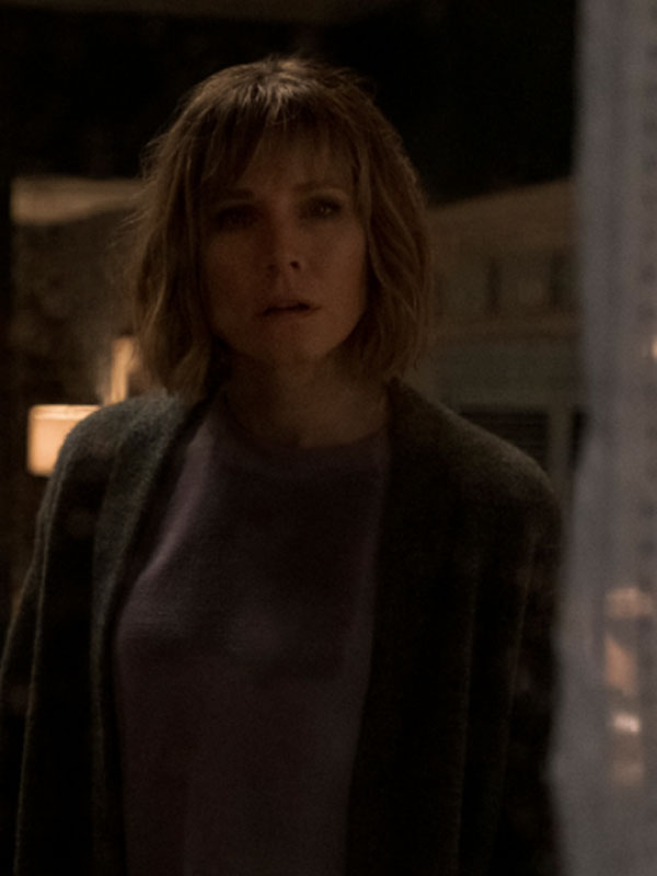 The Woman in the House Across the Street from the Girl in the Window Kristen Bell Coat