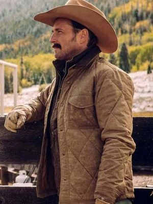 Yellowstone Josh Lucas Brown Jacket