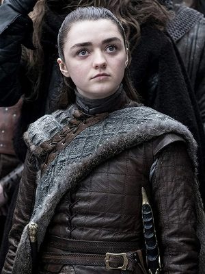 Game of Thrones Maisie Williams Brown Jacket