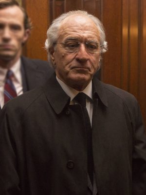 Bernie Madoff The Wizard of Lies Black Trench Coat