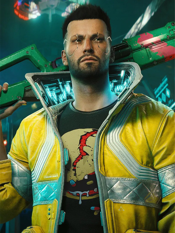 Video Game Cyberpunk 2077 Edgerunners Jacket